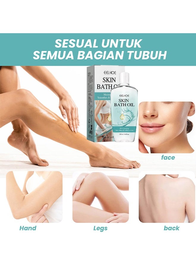 EELHOE - Skin Bath Oil So Soft, Original Skin Bath Oil So Soft, Skin Moisturizing Smoothes And Softens Skin Soft, Skin Moisturizing Smooths And Softens Dry Or Rough Skin 100ML - Image 1
