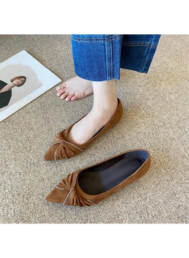 Shougu New Style Low Heel Single Shoe With Pointed Toe - Image 2