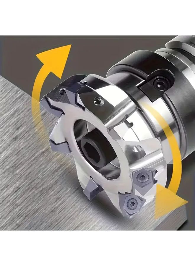 MFWN900 63 22 5T Double Sided Heavy Duty Disc Milling Insert Fast Feed Speed - Image 4