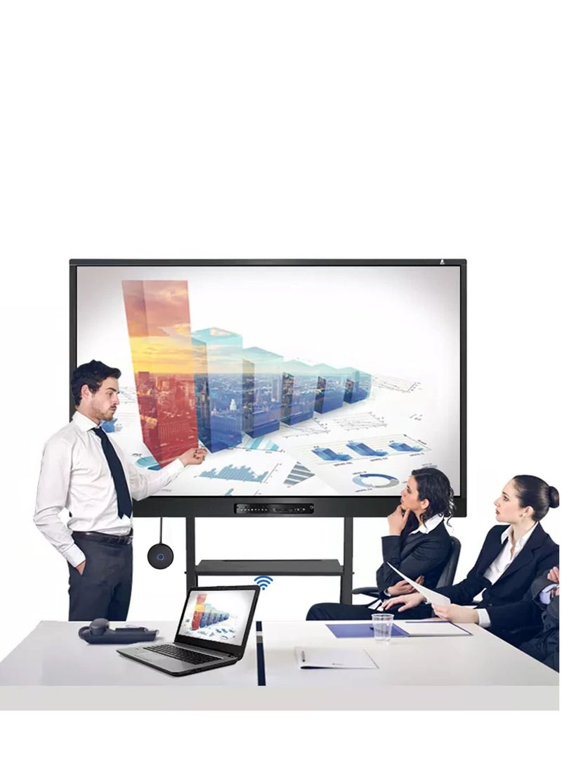 Excefore - محول عرض HDMI لاسلكي، شاشة 4k@60hz لبث الأفلام والبرامج التلفزيونية المباشرة عبر شبكة WiFi من iPhone وiPad وAndroid والكمبيوتر اللوحي، شبكة WiFi ثنائية النطاق 2.4 جيجا هرتز و5 جيجا هرتز - Image 1