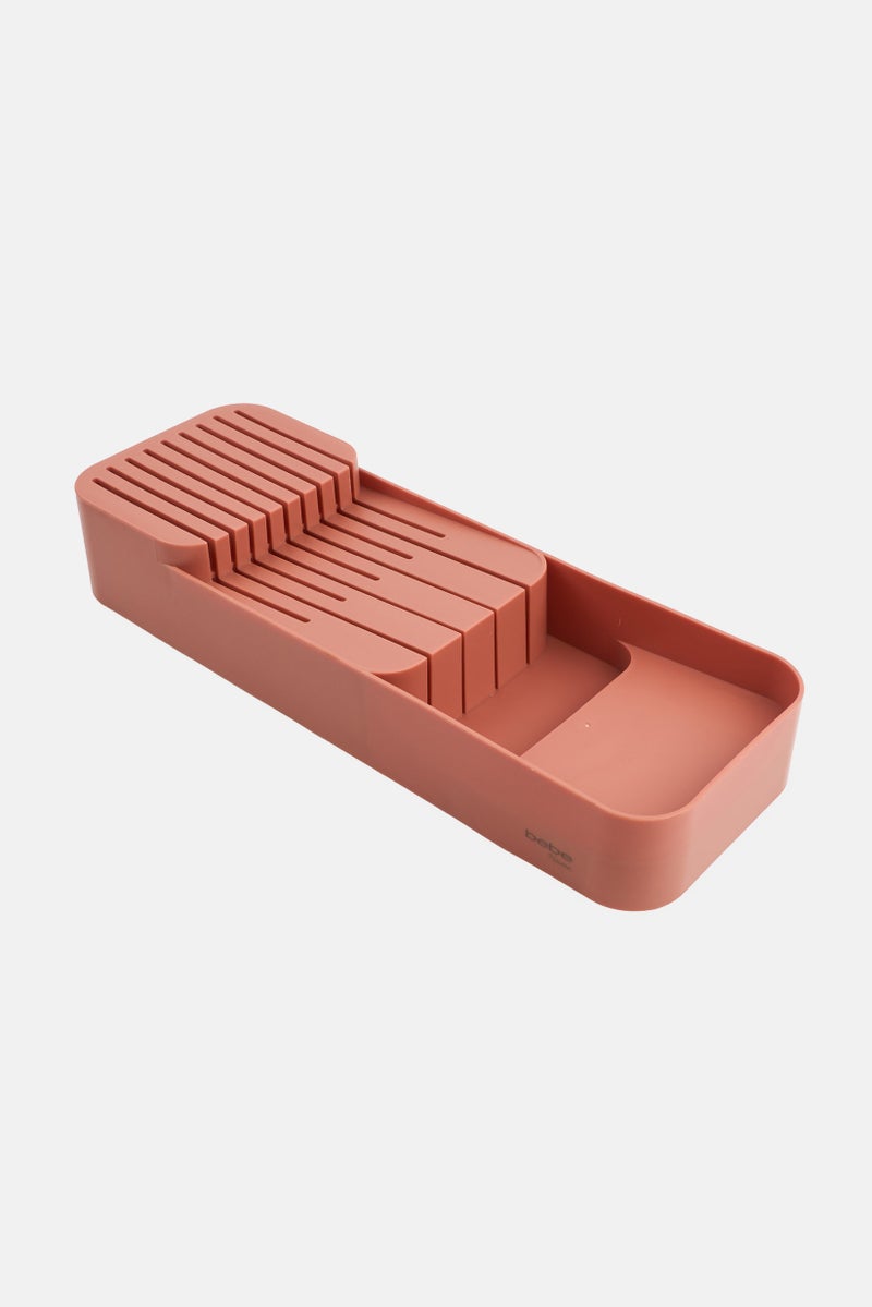 Bebe Home Compact Knife Organizer, Brown - Image 2