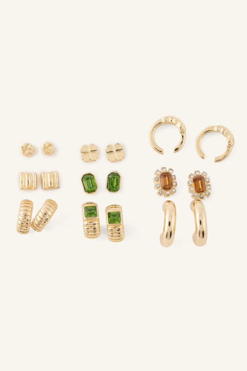 9 piece Earring