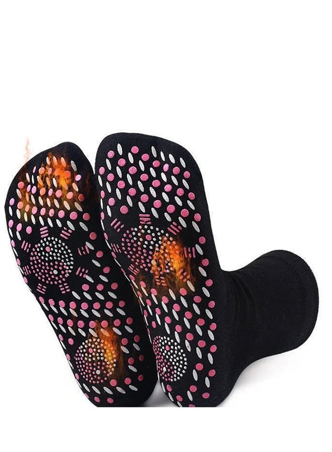 Self Heating Magnetic Comfortable And Breathable Massage Socks For Men And Women - Image 1