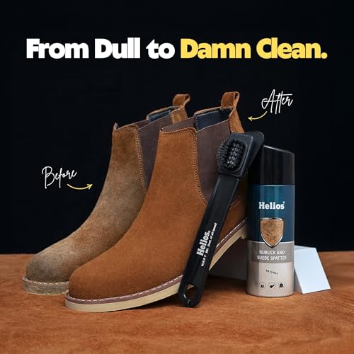 Helios Nubuck & Suede Shoe Cleaner Care | Sneaker Cleaner Kit | Shoe Cleaner Kit | (Natural) - Image 3