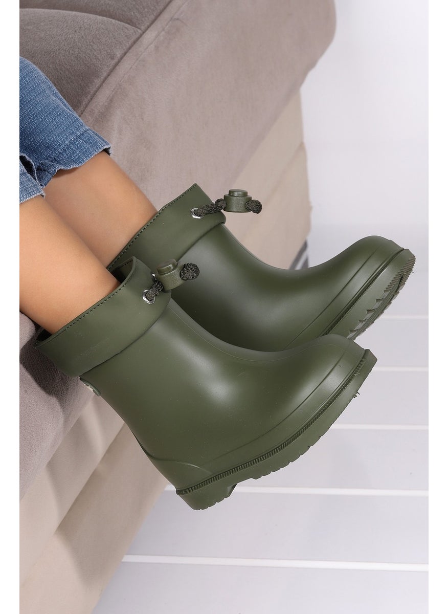 Igor - W10257 Bimbi Euri Girls/Boys Waterproof Rain Snow Boots Khaki - Image 1