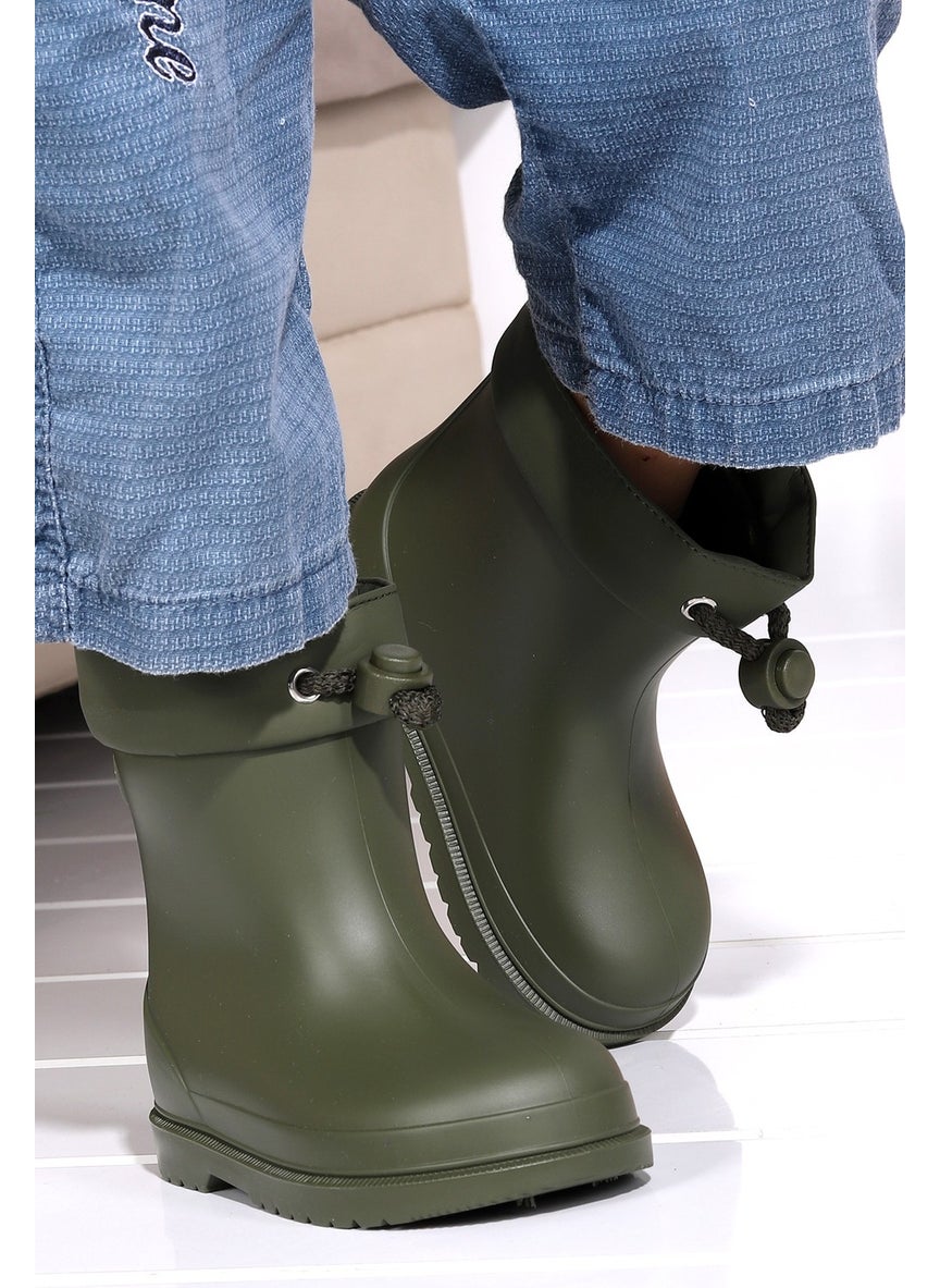 Igor - W10257 Bimbi Euri Girls/Boys Waterproof Rain Snow Boots Khaki - Image 1