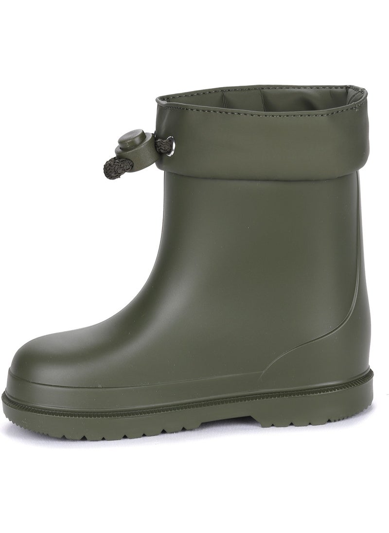 Igor - W10257 Bimbi Euri Girls/Boys Waterproof Rain Snow Boots Khaki - Image 1