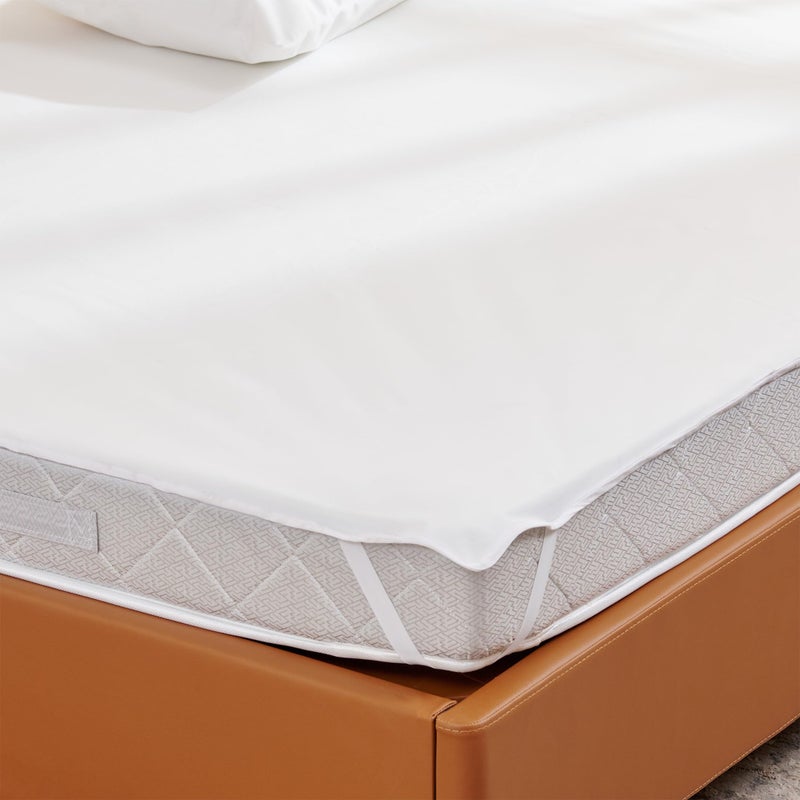 Home Centre Corsica Terry Cotton King Mattress Protector - Image 2