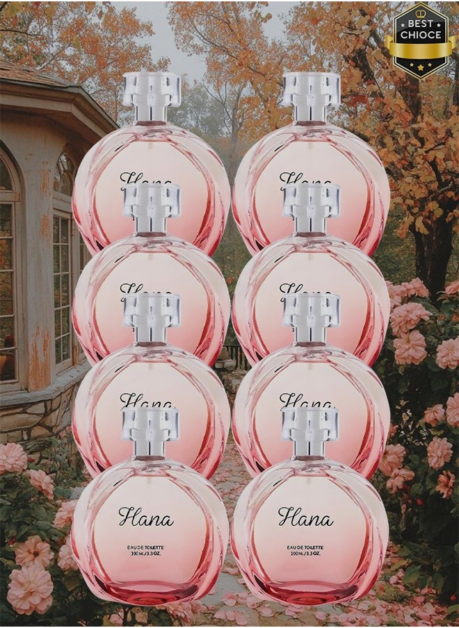 hana 8 Pieces Hana Perfume For Women 100ml EDT  - Image 1