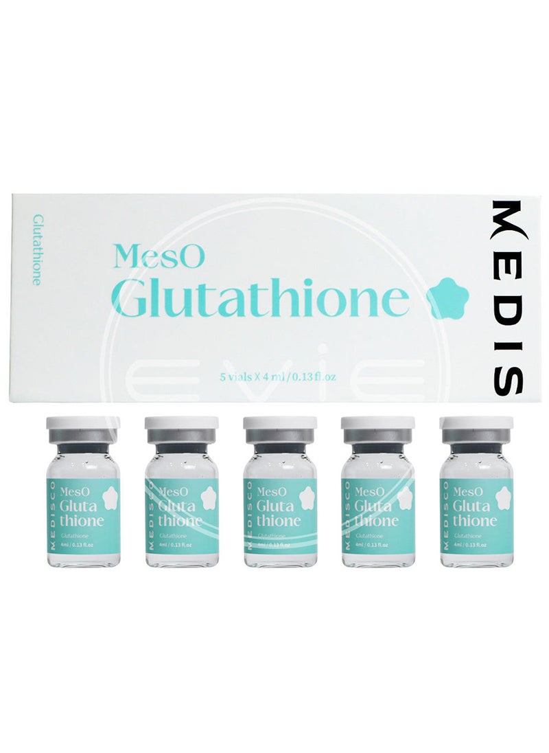 Medisco MESO Glutathione Powerful Antioxidant Solution for Radiant Youthful Skin 5 Ampules x 4ml