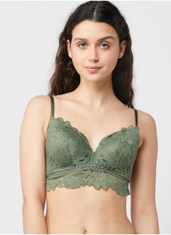 Plunge Neck Bra