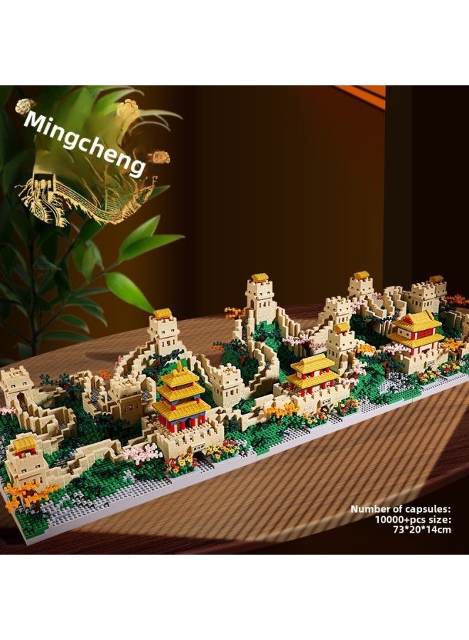 Suzhou Garden Compatible With Lego Building Blocks Adult High Difficulty Large Chinese Style Building Boy Birthday Gift-Color:Large Swan Castle 2790pcs-Specifications:【Color Box Lighting Acrylic】 Pr - Image 5