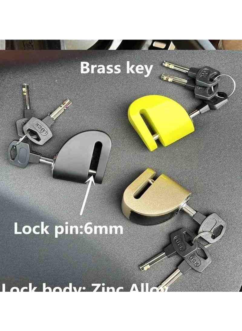 Zoli - Motorcycle Disc Lock Zinc Alloy Steel and Reminder Cable New Design - Image 1