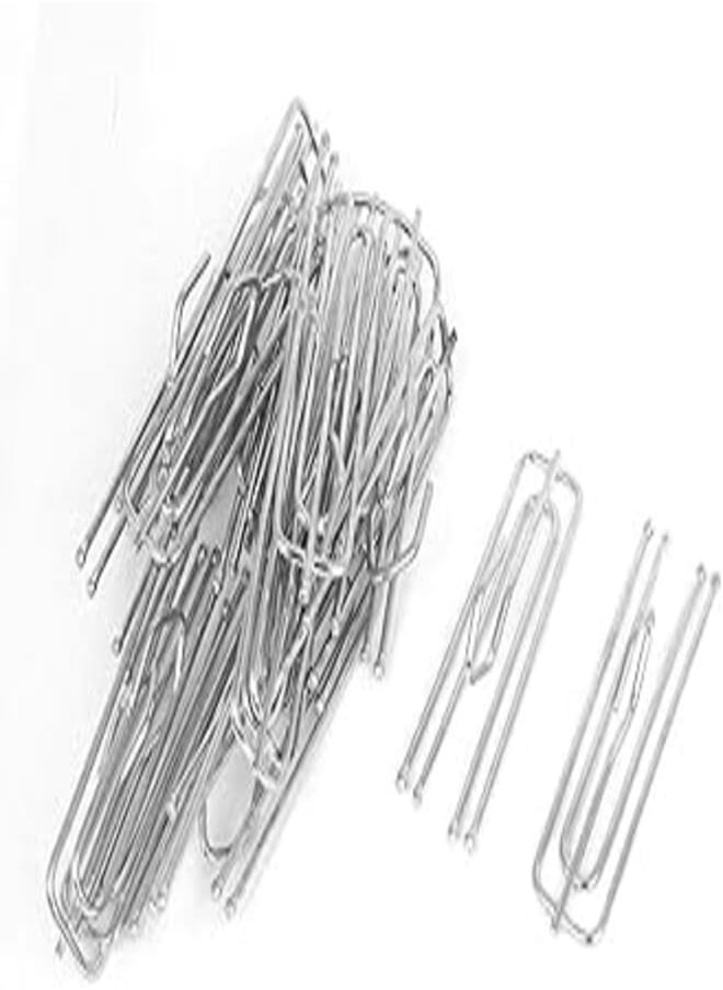 OR Curtain Hooks Window Treatment 4 Prongs Pinch Pleat Drapes, 100 Pieces 