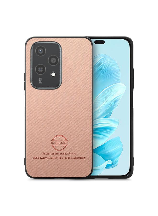 erorex Case For Honor 200 Lite Global Twill Fabric Leather Skin Back Phone Case - Image 1