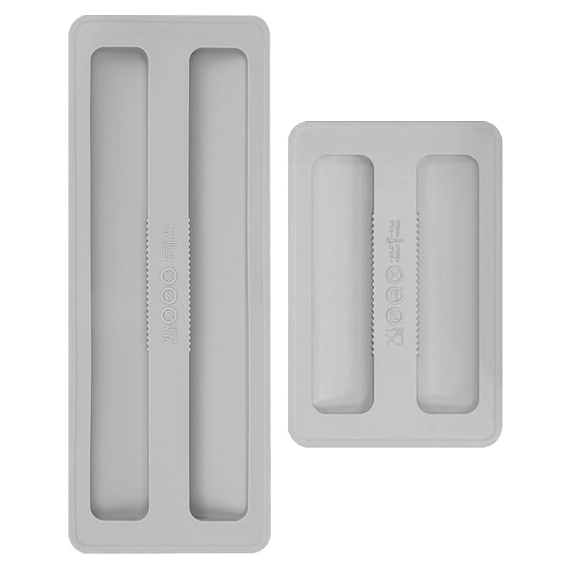 2Pcs Grey Silicone Toaster Dust Cover Fits 2 Slice Bread Maker Machine Kitchen Protector - Image 3