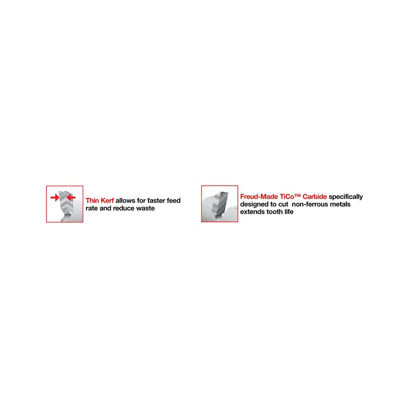 Freud LU77M010: 10" Medium Stock Aluminum Blade - Image 5