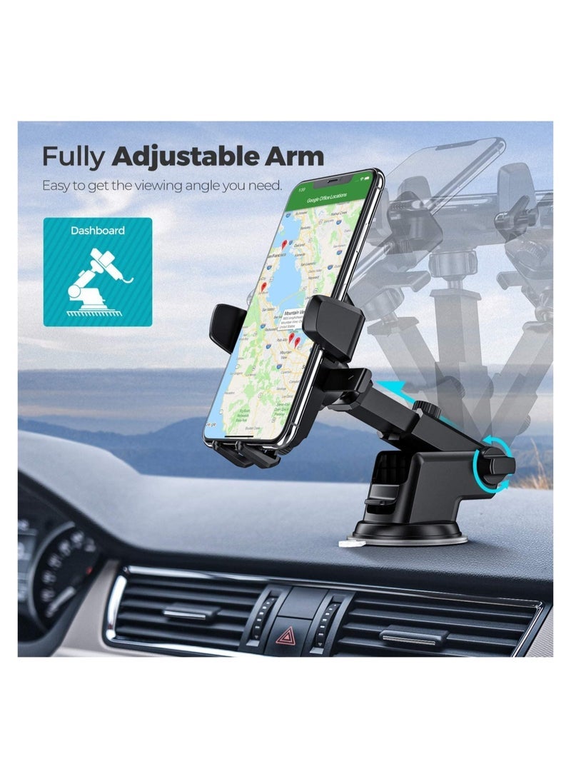 Car Phone Holder, Washable Strong Sticky Gel Pad Fit for All Cell Phones - Image 2