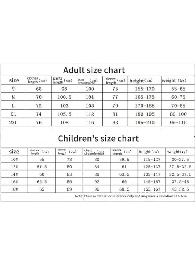 general Football Jersey 2Pcs Set Long Football Jersey, Tracksuit Football Jersey and Pants Jersey Sets for Adults and Children - Image 2