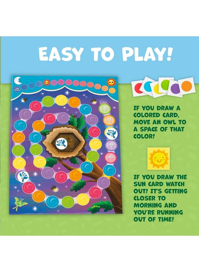Peaceable Kingdom Hoot Owl Hoot Cooperative Color Matching Game For 2 To 4 Kids Ages 4+ - Image 3