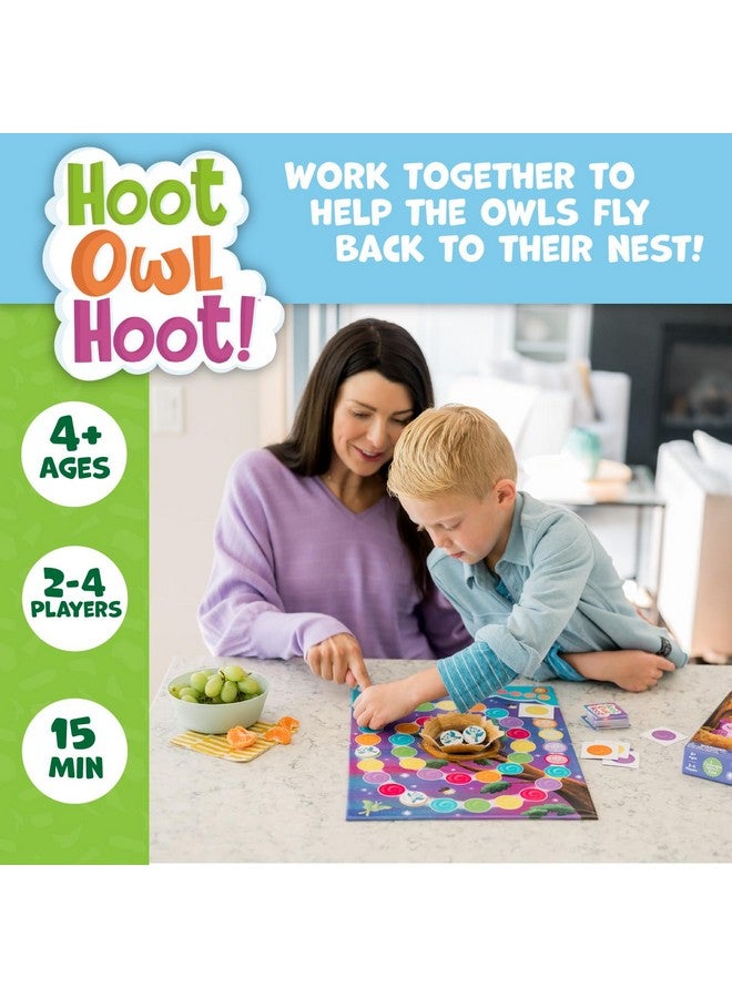 Peaceable Kingdom Hoot Owl Hoot Cooperative Color Matching Game For 2 To 4 Kids Ages 4+ - Image 2