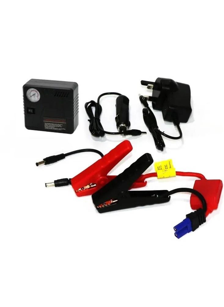 Car Jump Starter Recharge Battery With High pressure Air Compressor Multifunctional Jumpstarter