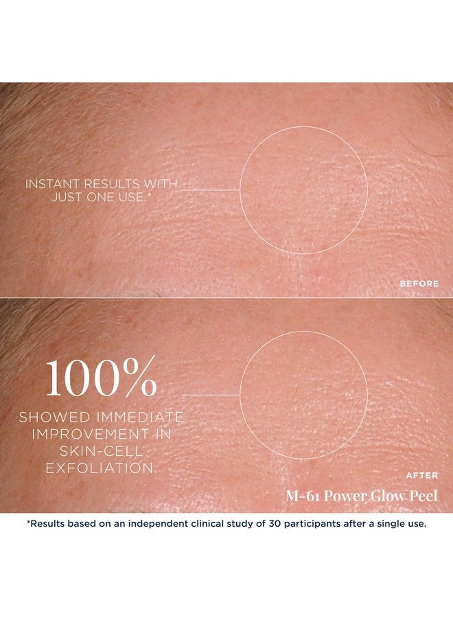 M-61 PowerGlow® Peel- 10 Treatments- 1-minute, 1-step exfoliating glow peel with glycolic, vitamin K & chamomile - Image 5