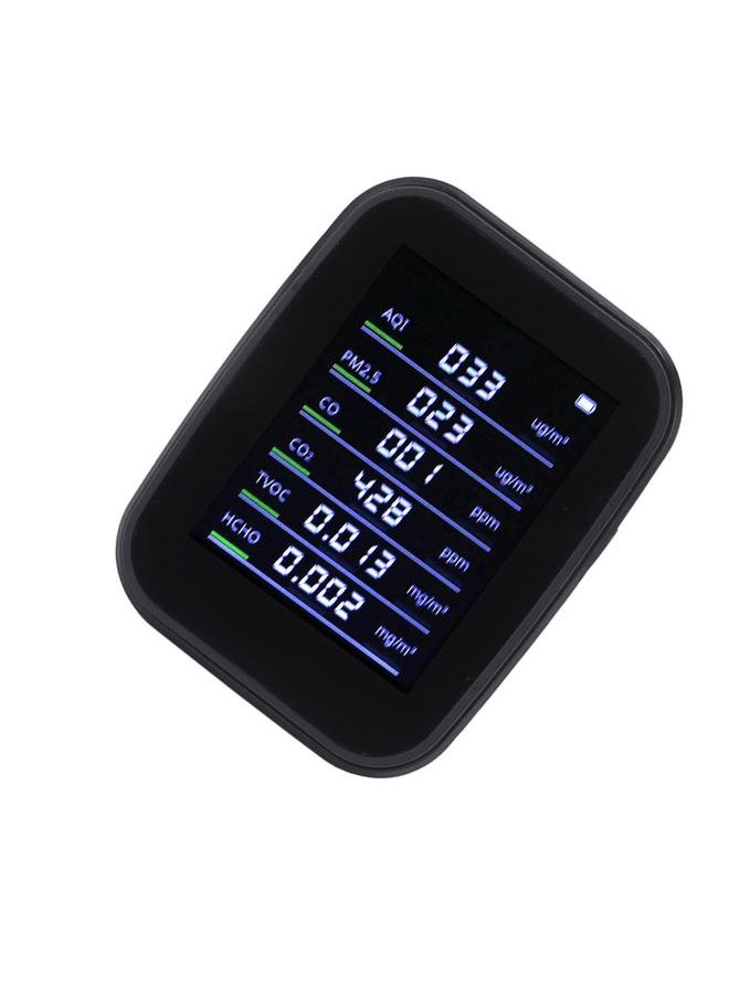 Thoraya Multifunctional Indoor Air Quality Monitor Wifi CO2 Carbon Dioxide Detector CO2 PM2.5 HCHO TVOC Temperature Humidity Monitor Meter  - Image 3