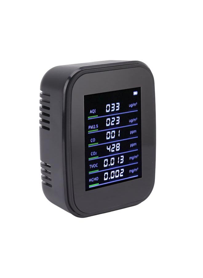 Thoraya Multifunctional Indoor Air Quality Monitor Wifi CO2 Carbon Dioxide Detector CO2 PM2.5 HCHO TVOC Temperature Humidity Monitor Meter  - Image 4