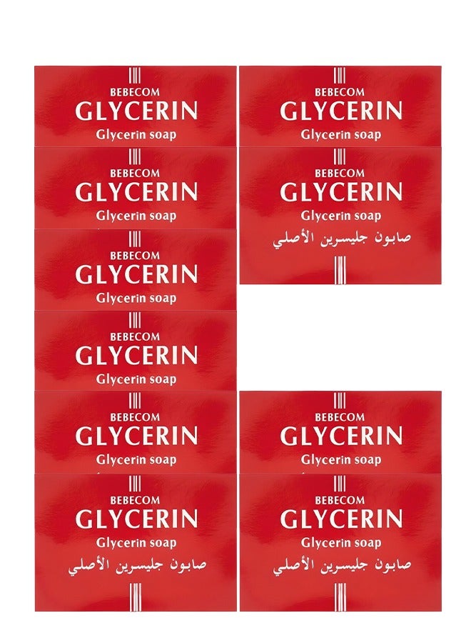 بيبكوم 10 قطع صابون الجليسرين الأصلي 125 جرام - Image 1