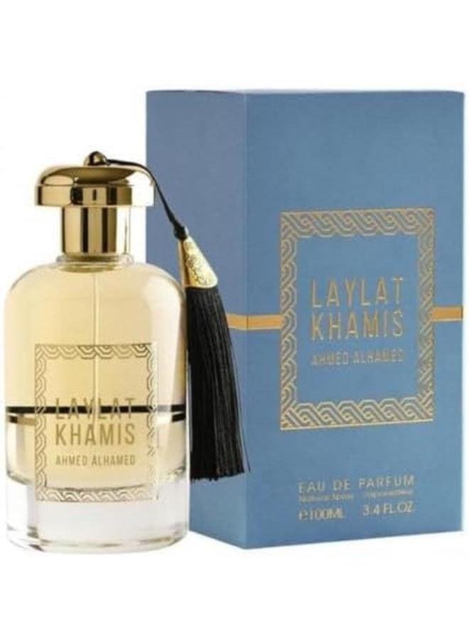 Ahmed Al Maghribi Perfumes - Layla Khames For Unisex 100Ml Eau De Parfum - Image 1