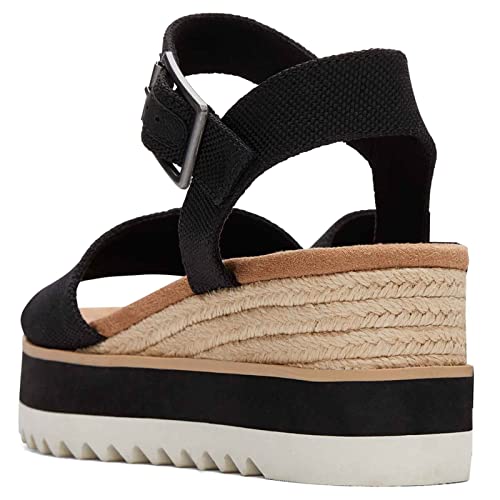 TOMS Women's, Diana Sandal Black 7.5 M - Image 3