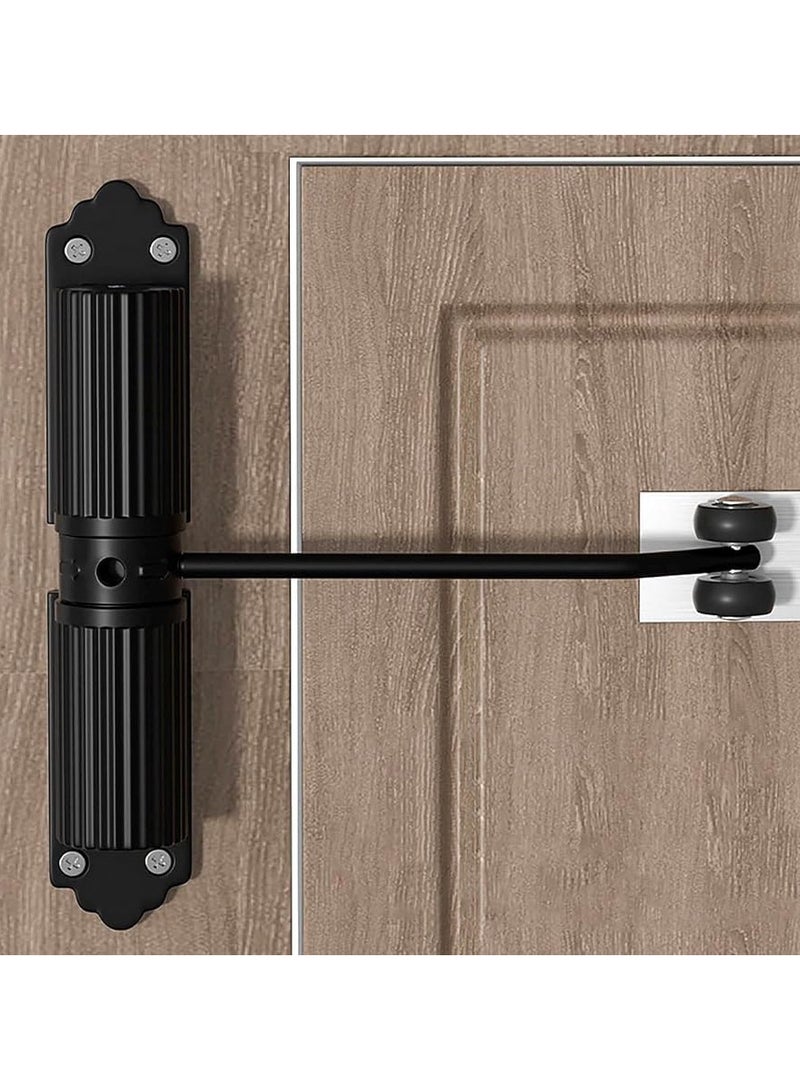 INSIJAM Automatic Door Closer Commercial Safety Spring Door Closer - Heavy Duty Adjustable Gate Closer Fire Rated Automatic Stopper to Convert Hinged Doors to Quiet Self-Closing - Image 1