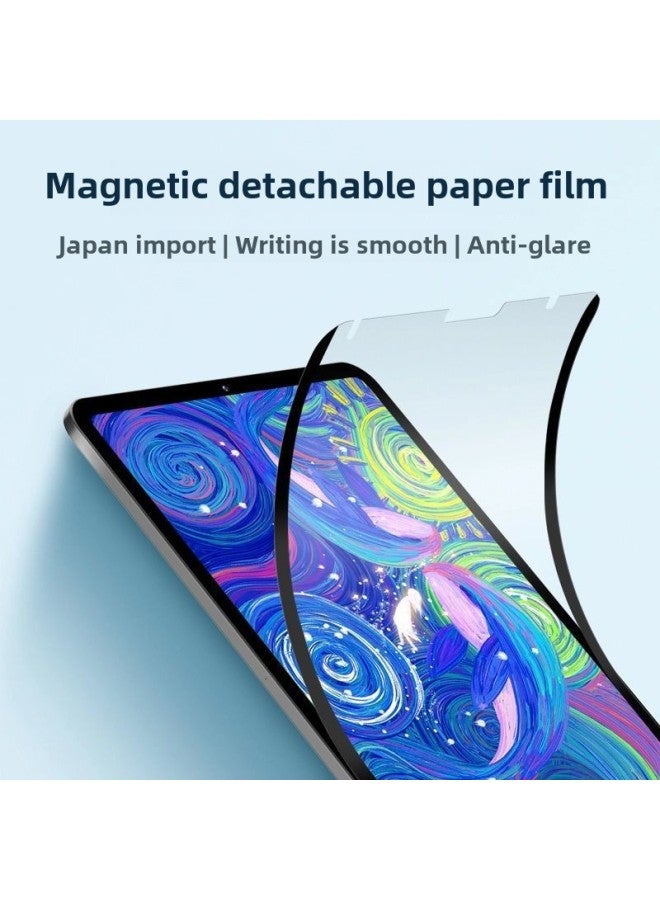Suitable For IPad Magnetic Paper Film Ipad10/9 Detachable 10.2/10.5 Washing 11 Inch 2024pro13 Inch-Color:7th Generation Washable Magnetic Suction 【#Ultra-clear And Used Repeatedly#】-Size:Ipadpro2020 Model 11inch Comes With Pen Tip Cover - Image 5
