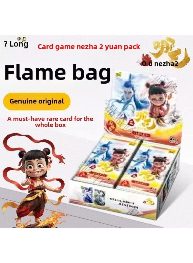 Card Tour Genuine Which Magic Child Nao Hai Card Whole Box Of Flame Bag Collection Bag Card Movie Surrounding-Color:Ultraman 10 Yuan Pack☆Full Box Of 18 Packs☆Retail 10 Yuan/pack  - Image 2