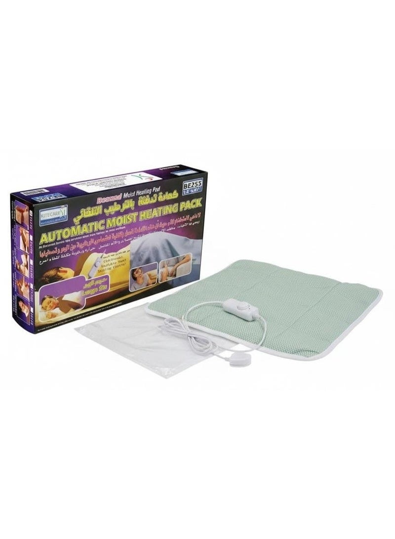 ريت كير وسادة بيسميد ريكا كير للتدفئة الرطبة الأوتوماتيكية - للكتف والرقبة | وسادة تدفئة رطبة كهربائية مع تحكم تلقائي في درجة الحرارة | تسكين الألم واسترخاء العضلات - Image 3