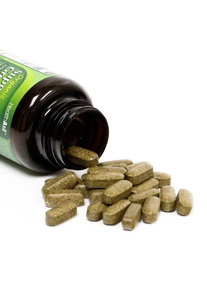 HealthA2Z - HealthA2Z® Organic Superfood Greens | 60 Tablets | Dietary Supplement | Greens Blend 720mg | Fruits & Veggies Blend 580mg - Image 1