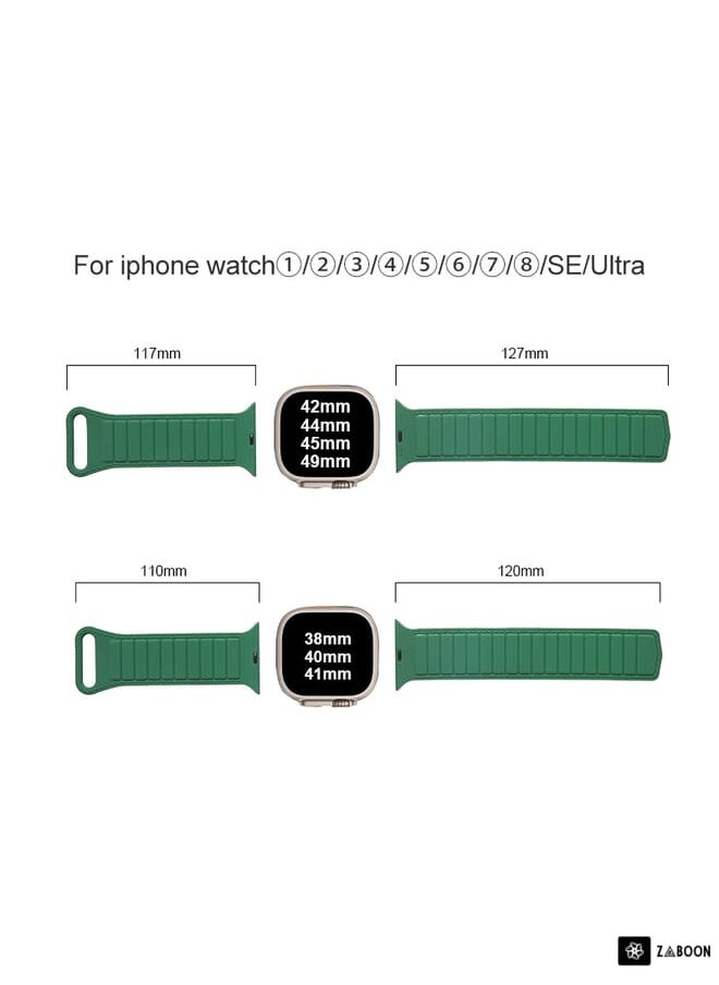 Generic - Apple Watch 8 45mm  Loop Magnetic Silicone Watch Band - Image 1