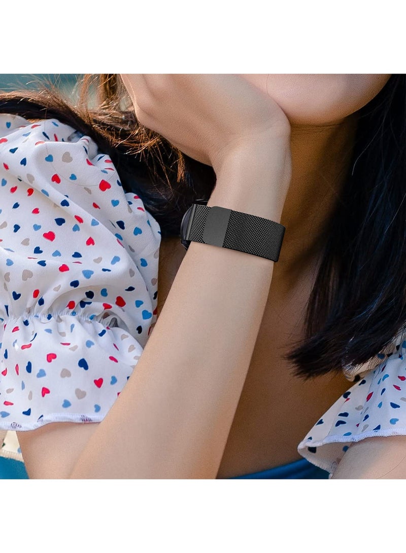 Zikra Metal Strap For Huawei Watch GT3 46mm, 22mm Metal Replacement Strap, Dual Magnetic Adjustable Strap for Huawei Watch GT3 46mm/GT2 46mm/GT Classic/Galaxy Watch 46mm/Galaxy Watch 3 45mm - Image 4