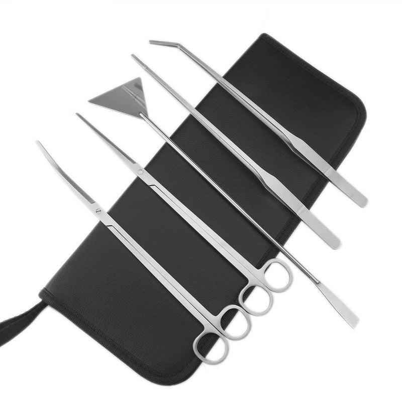 FDSHIP Aquarium Aquascaping Tools for Fish Tank Aquarium Live Plant (5 Pcs) - Image 1