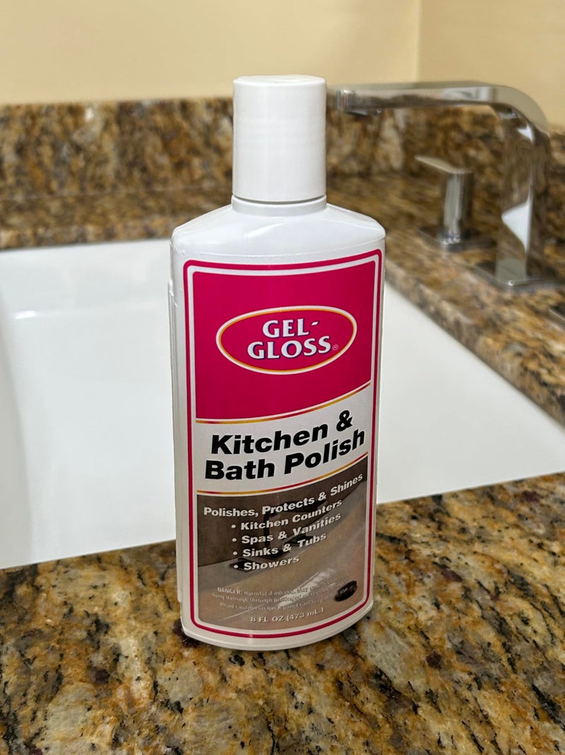 TR Industries Gel-Gloss Kitchen and Bath Cream Wax Polish, 8 Fluid Ounces -GG-8 - Image 3