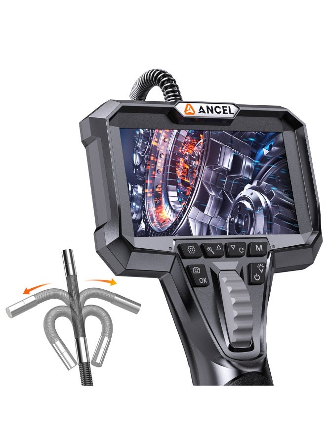Ancel Handheld Steering Industrial Pipeline Endoscope, High-definition 1280P Waterproof - Image 3