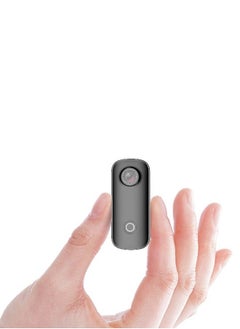 SJCAM SJCAM C100+ Small Action Camera, 4K 30FPS Waterproof Sports Video WiFi 15MP , mini Camera with Wearable Accessories for Travel, Sports, Vlog , hidden spy camera,Rechargeable,built-in magnetic strip  - Image 1
