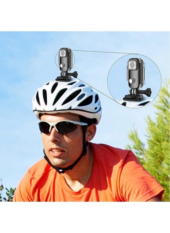 أس جي كام SJCAM C100+ Small Action Camera, 4K 30FPS Waterproof Sports Video WiFi 15MP , mini Camera with Wearable Accessories for Travel, Sports, Vlog , hidden spy camera,Rechargeable,built-in magnetic strip  - Image 5