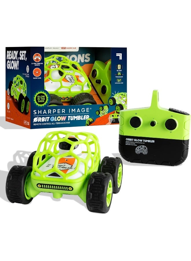 Sharper Image Sharper Image Remote Control Glow In The Dark Orbit Tumbler Car Toy  - Image 1