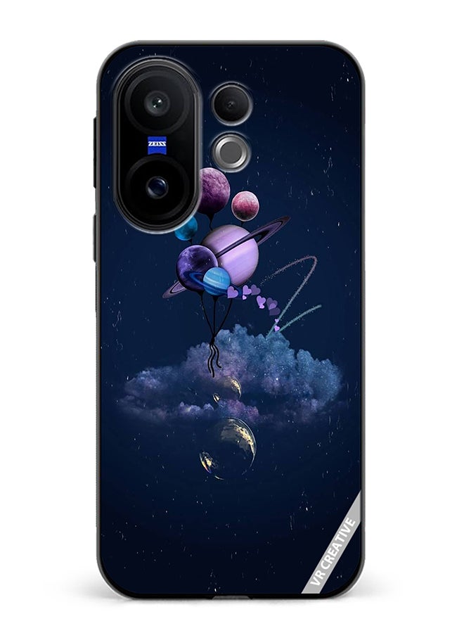 Protective Case Cover For Vivo X200 FE Galaxy Design Multicolour