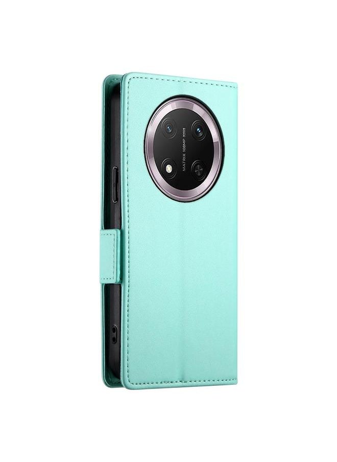 Zaboon Case For Honor X9c Global / Magic7 Lite Side Buckle Magnetic Frosted Leather Phone Case  - Image 3