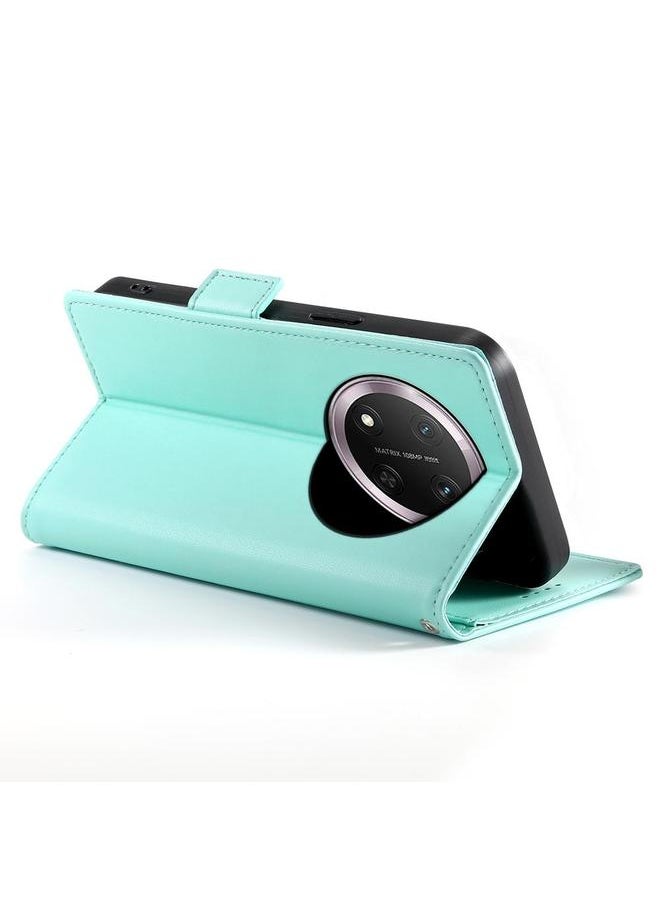 Zaboon Case For Honor X9c Global / Magic7 Lite Side Buckle Magnetic Frosted Leather Phone Case  - Image 5