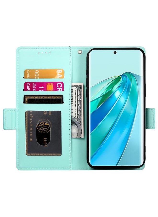 Zaboon Case For Honor X9c Global / Magic7 Lite Side Buckle Magnetic Frosted Leather Phone Case  - Image 4