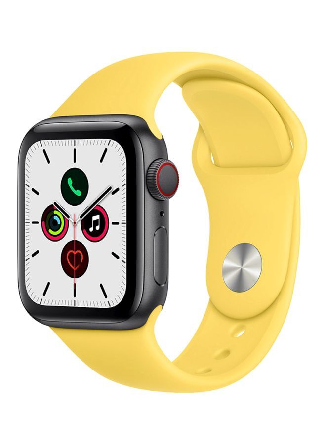 NIBEMINENT Replacement Band For Apple Watch Series 5/4/3/2/1 40/38mm Casary Yellow